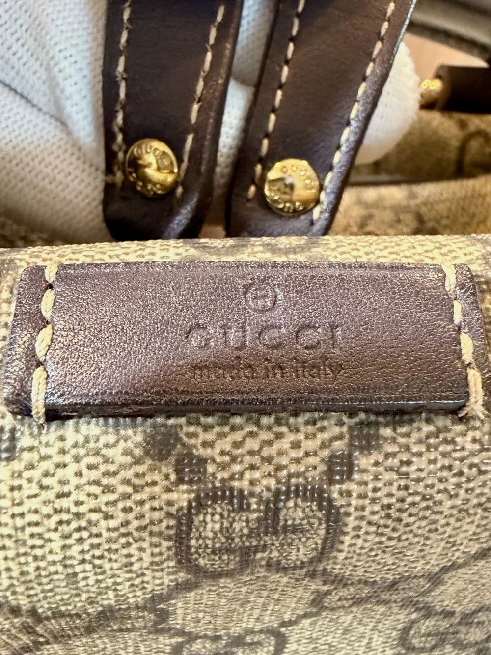 Gucci GG Supreme Business Bag Briefcase 201480